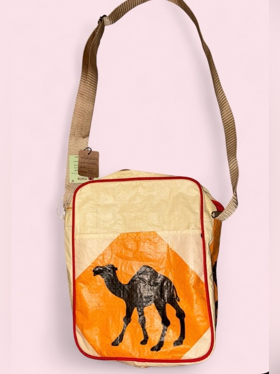 Malia Designs Handbags - Malia Designs Upcycled Cement Bag Crossbody – NWT Boutique